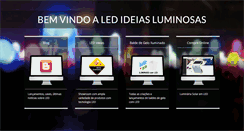 Desktop Screenshot of ledideiasluminosas.com